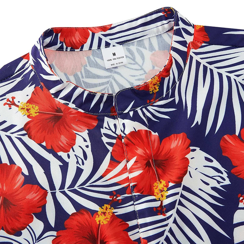 Tropical Flowers Men Romper