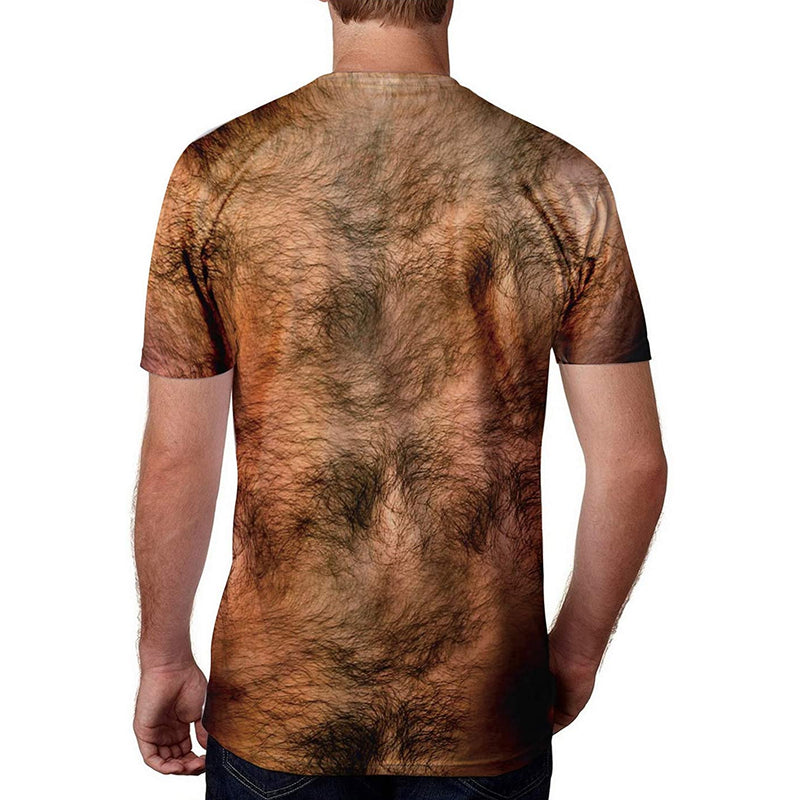 Hairy Chest Funny T Shirt