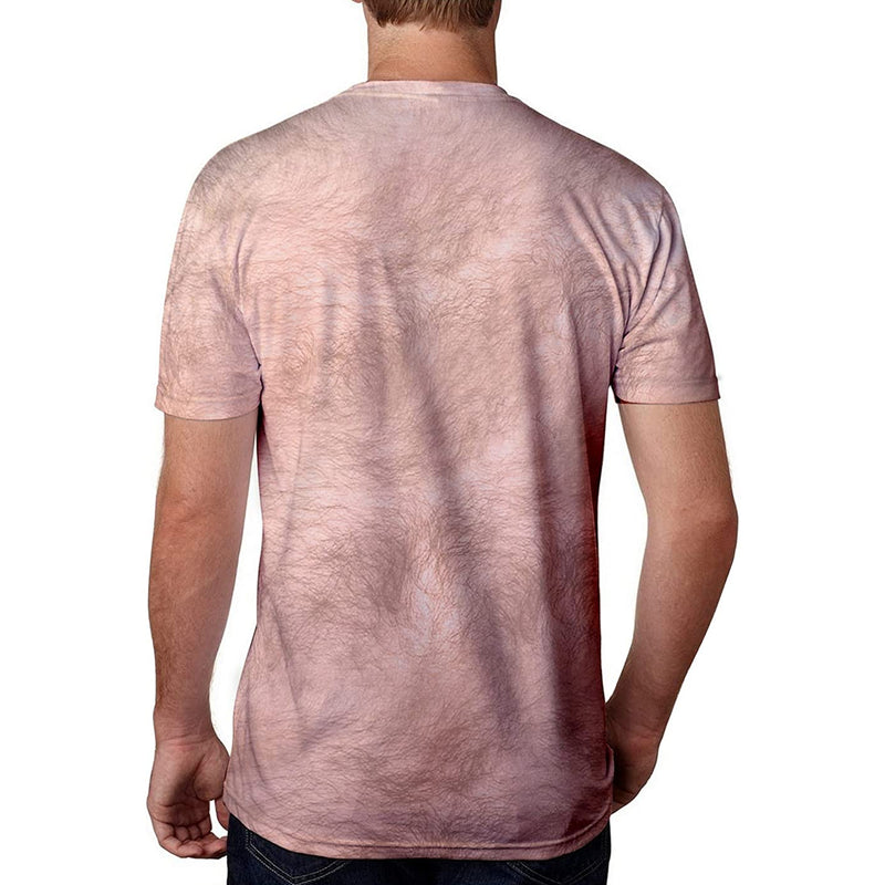 Haarige Brust Lustiges T-Shirt