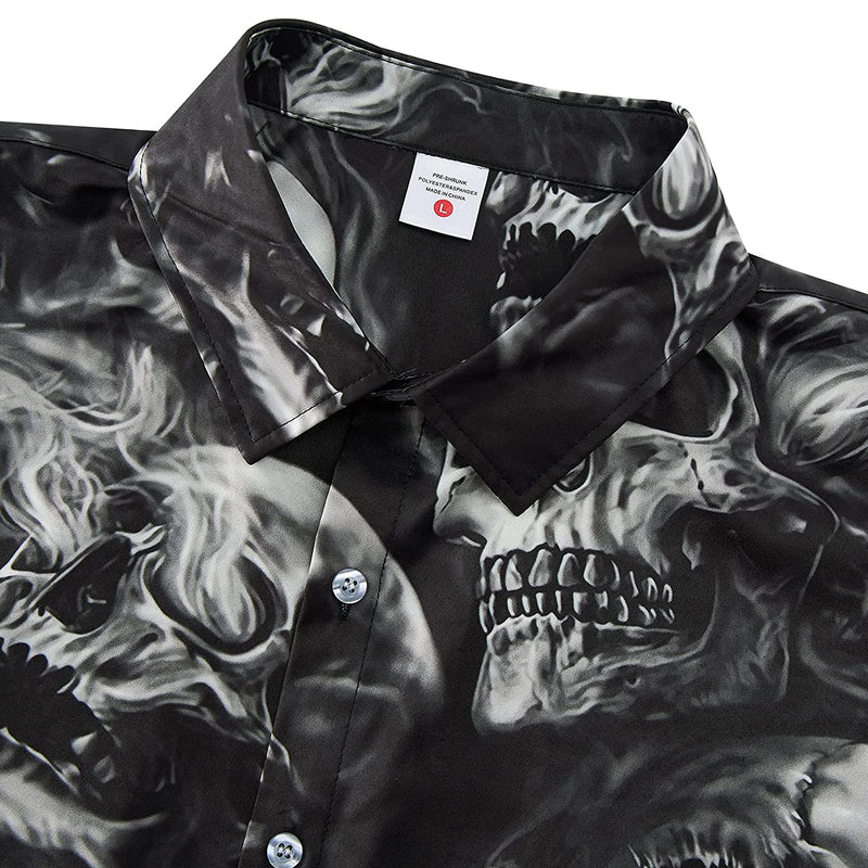 Skull Funny Hawaiian Shirt