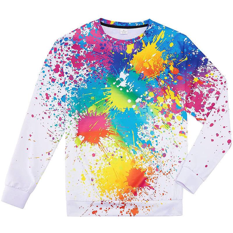 Paint Splatter Ugly Christmas Sweater