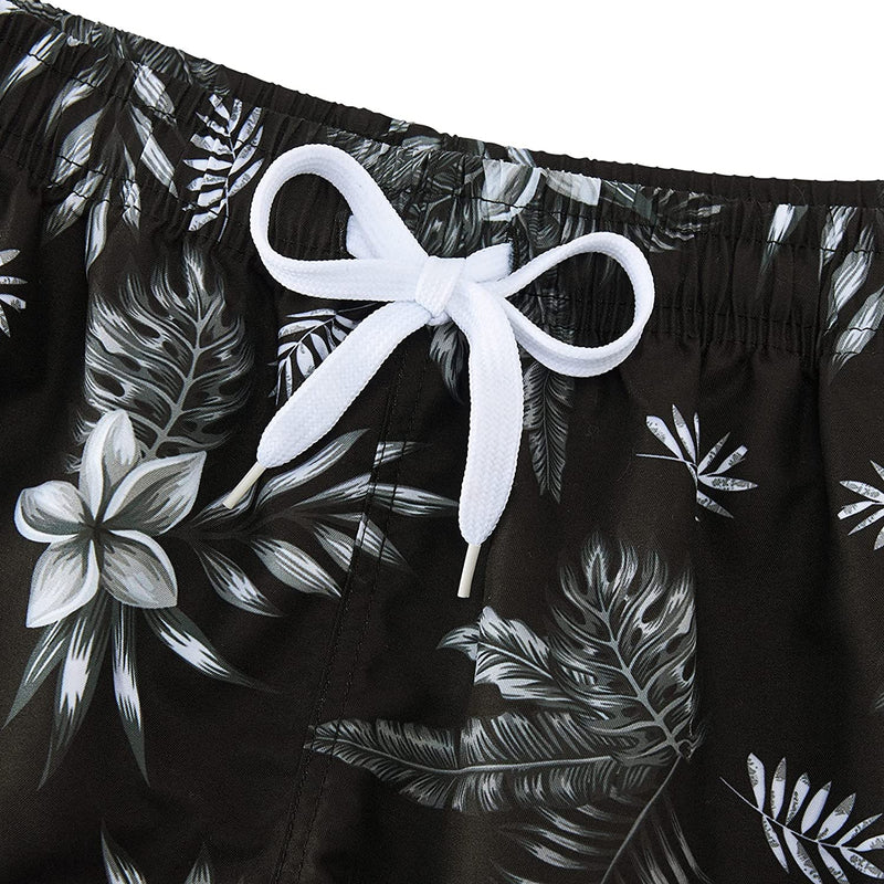 Tropical Leaf Funny Board Shorts for Women