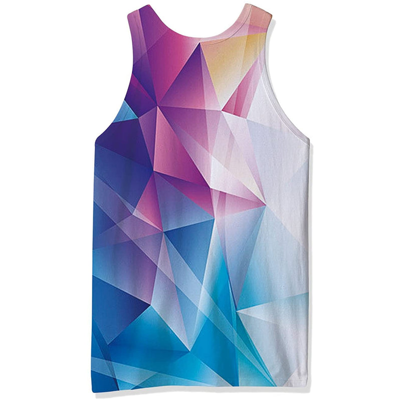 Geometric Funny Tank Top