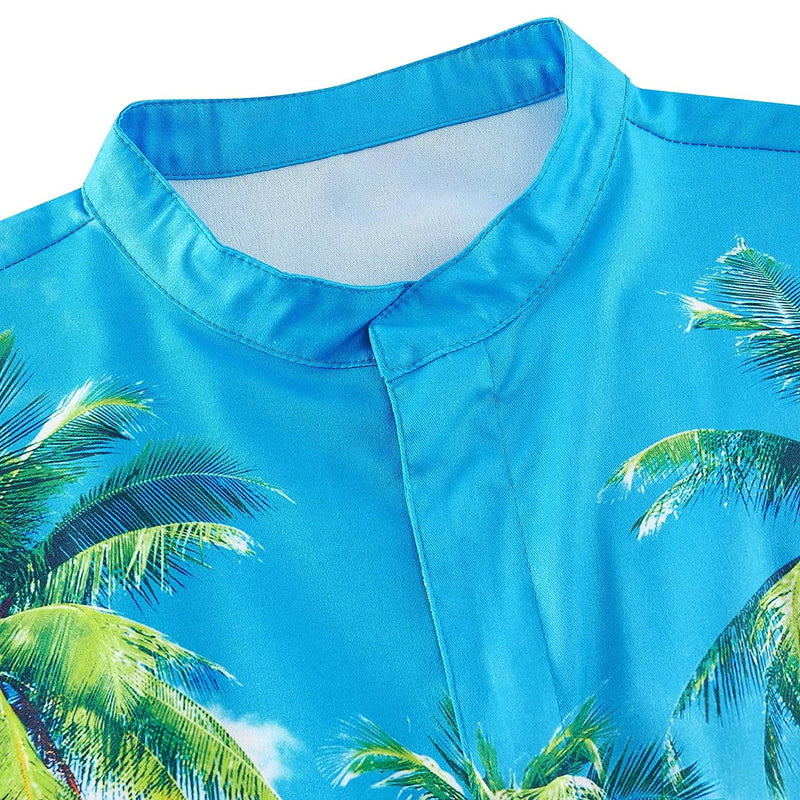 Beer Dj Cat Palm Tree Men Romper