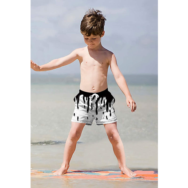 Dripping Funny Boy Swim Trunk