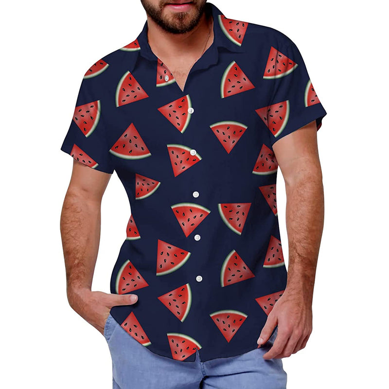 Watermelon Funny Hawaiian Shirt