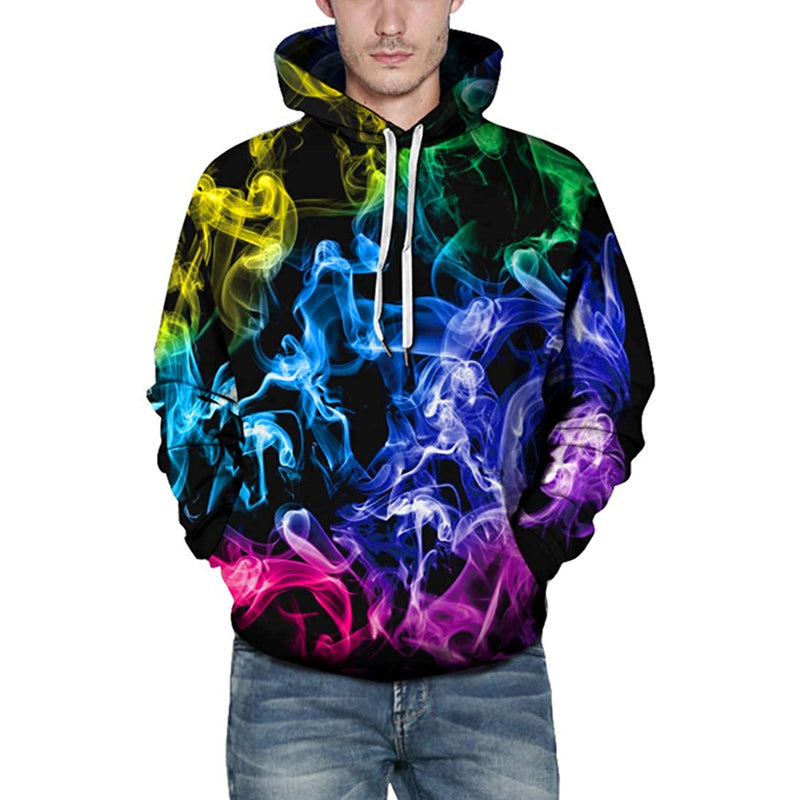 Colorful Smoke Funny Hoodie