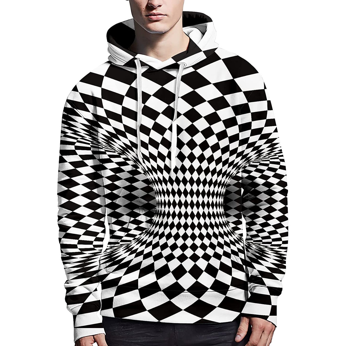 Sci-Fi-Tunnel Lustiger Kapuzenpullover