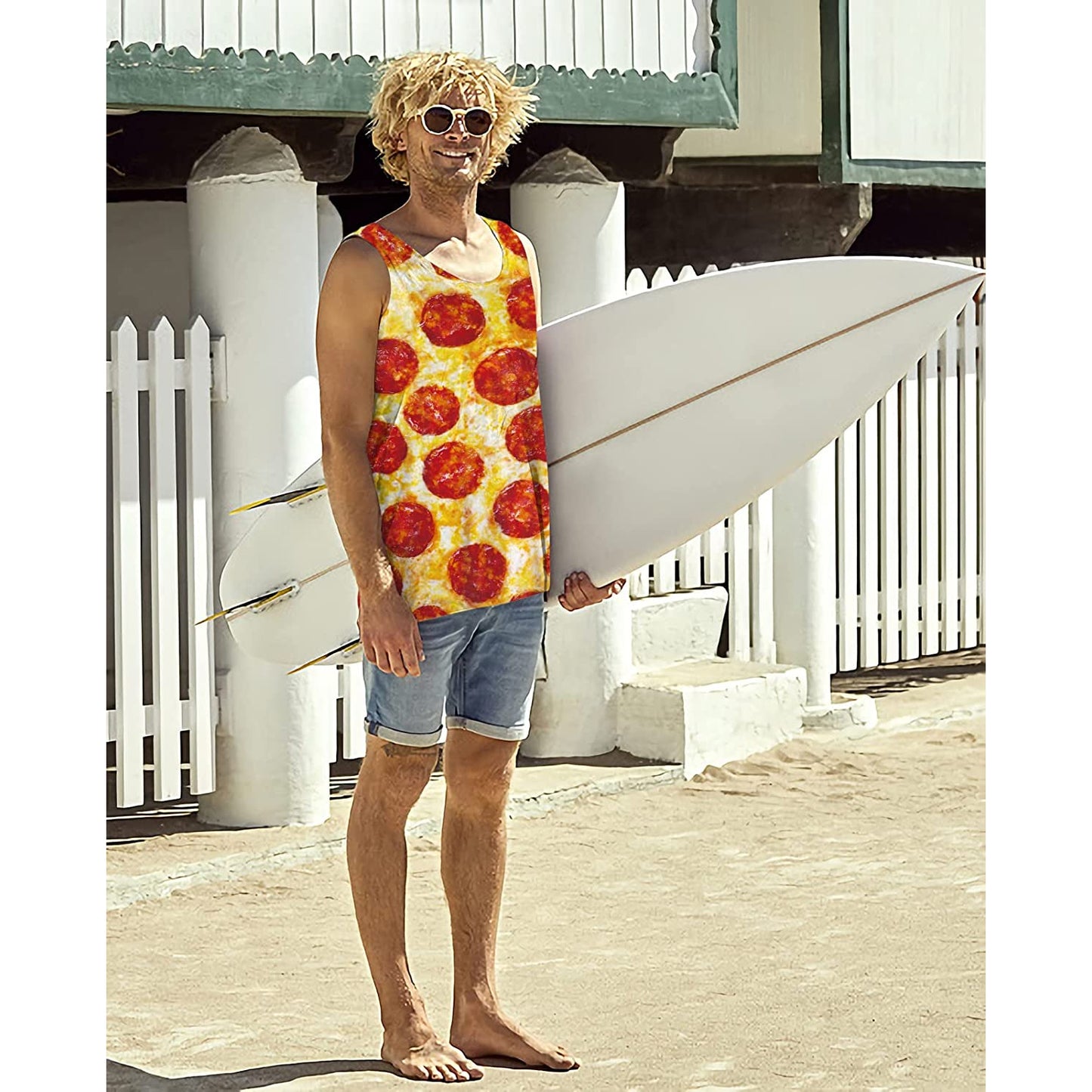 Pizza Grappig Tanktopje