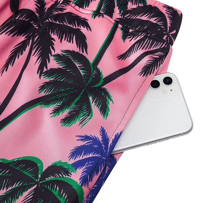 Palm Tree Pink Funny Joggers