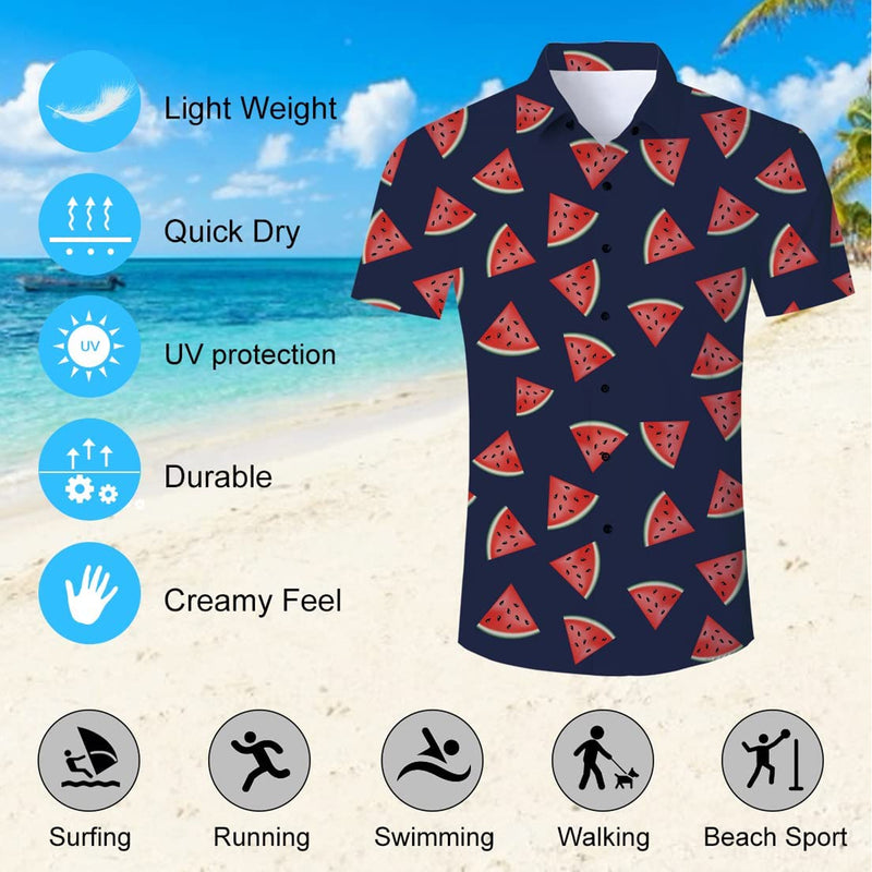 Watermelon Funny Hawaiian Shirt