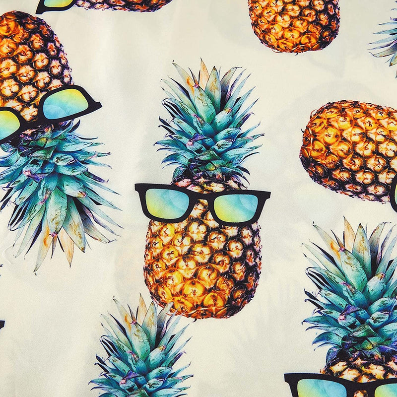 Sunglasses Pineapple Yellow Funny Hawaiian Shirt