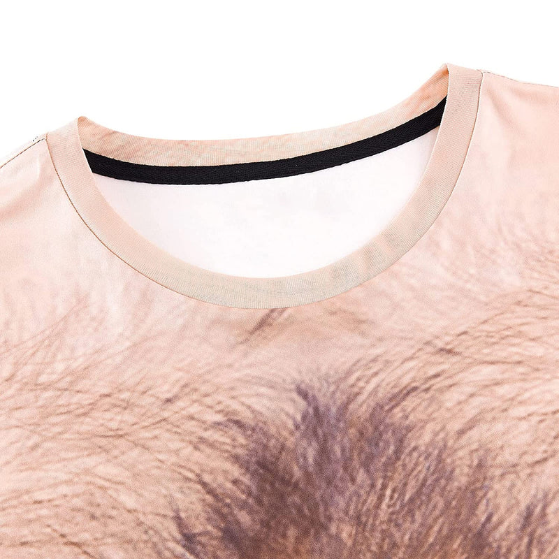 Hairy Chest Funny T Shirt