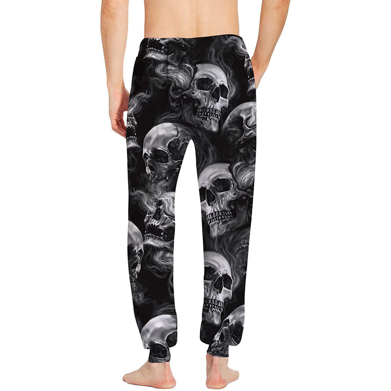 Smoke Skull Funny Sweatpants