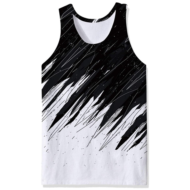 Black & White Funny Tank Top