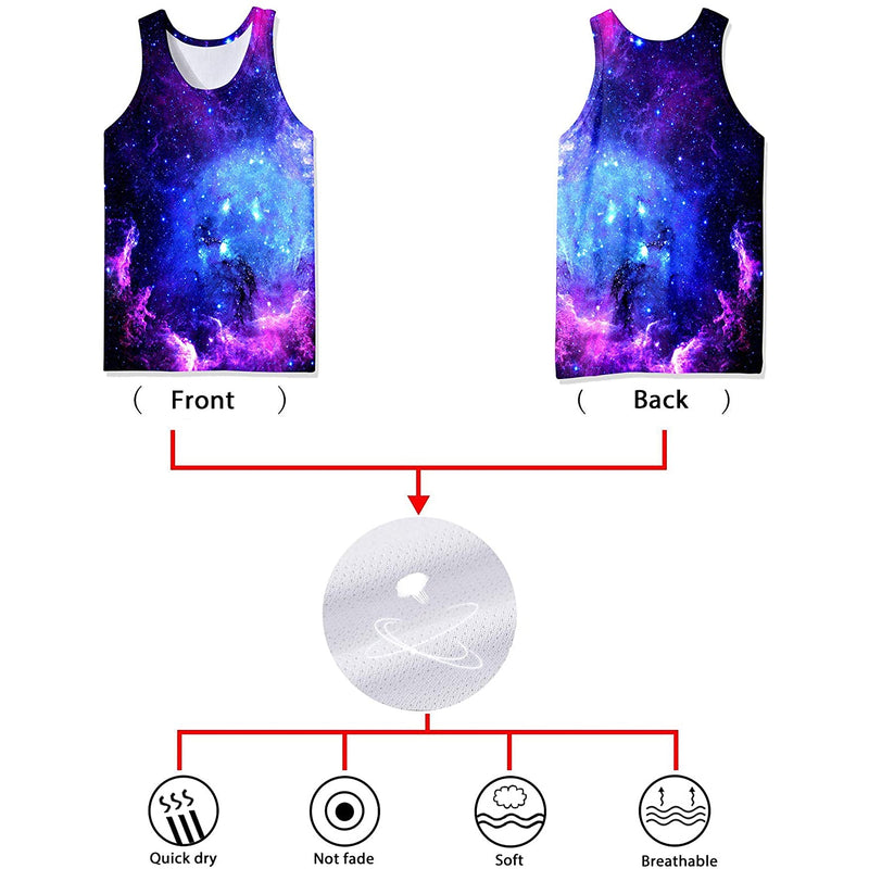 Galaxy Funny Tank Top