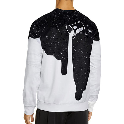 Pouring Milk Ugly Christmas Sweater