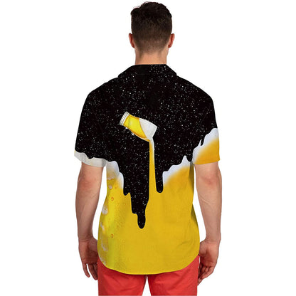 Galaxy Gießen Bier Lustige Hawaiian Shirt