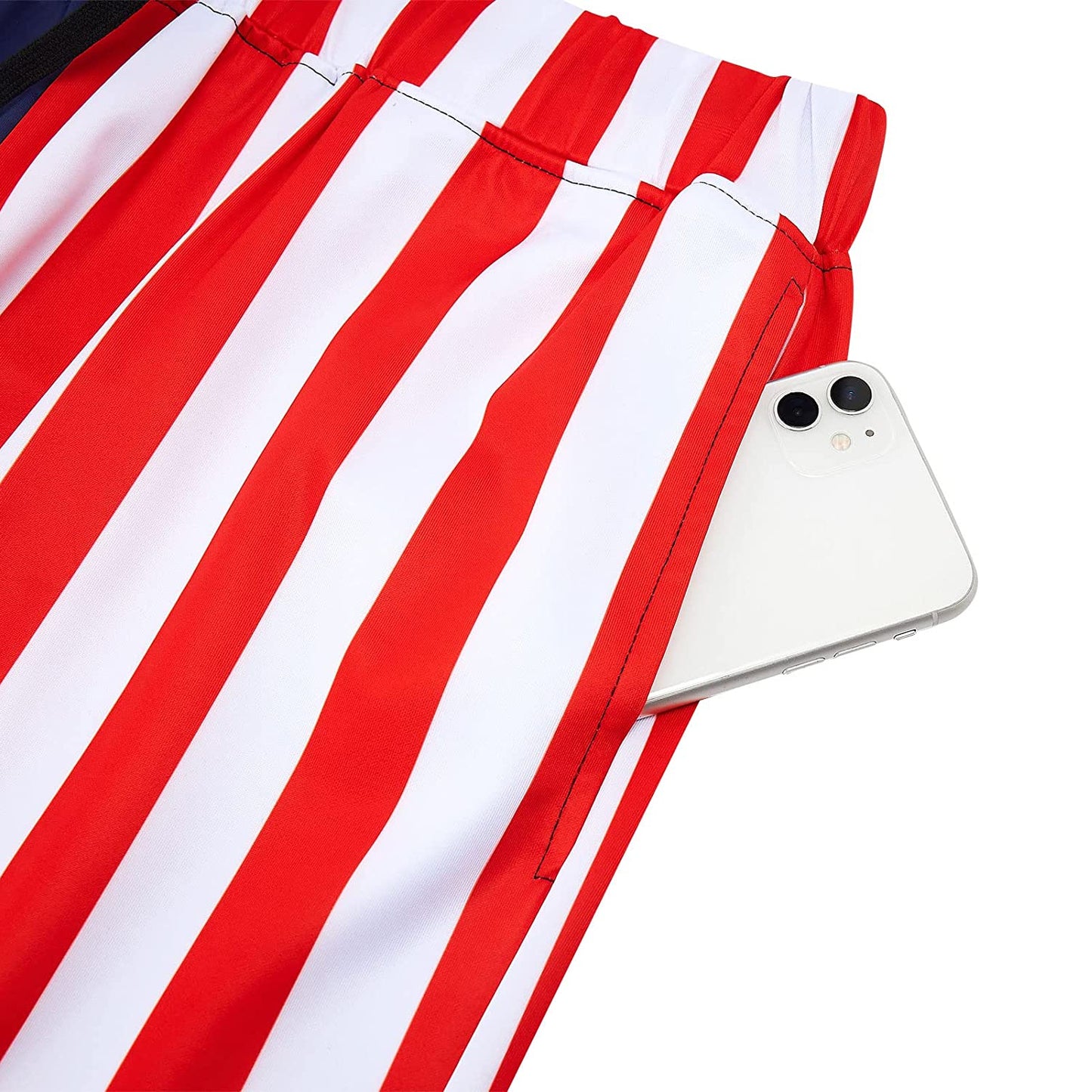 Marine Amerikaanse vlag grappige joggingbroek