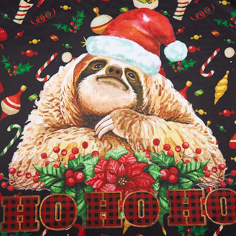 Sloth Xmas Ugly Christmas Sweater