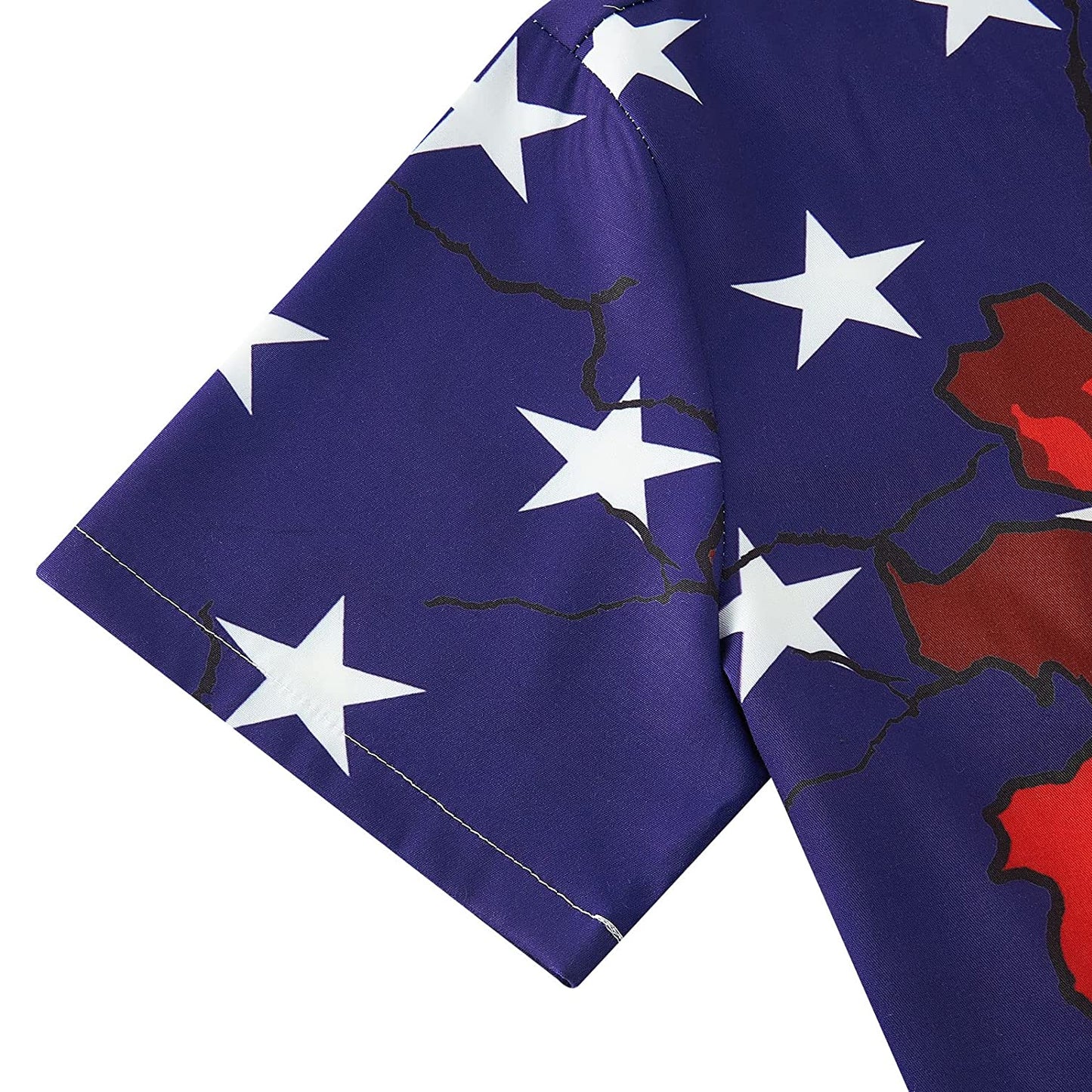 Totenkopf Amerikanische Flagge Männer Strampler