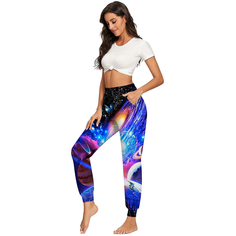 Galaxy Space Funny Sweatpants