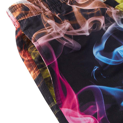 Bunte Rauch lustige Jungen Badehose