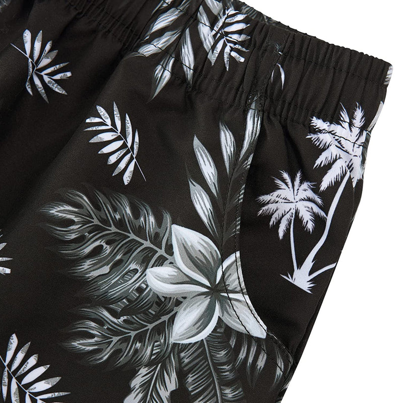 Tropical Leaf Funny Board Shorts for Women