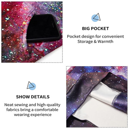 Nebula Star Zip Up Hoodie
