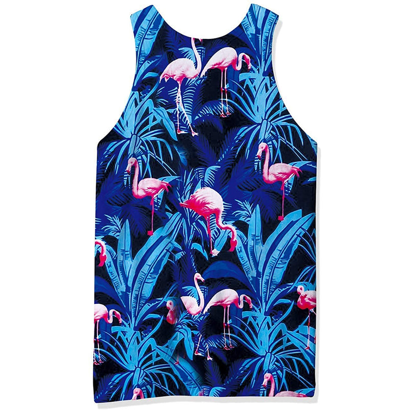 Flamingos Funny Tank Top