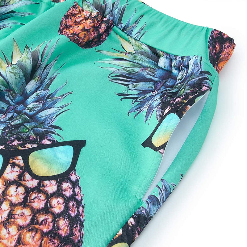 Green Sunglasses Pineapple Funny Sweatpants