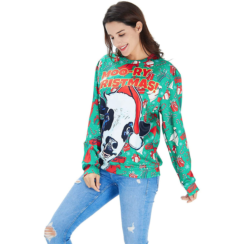 Cow Ugly Christmas Sweater