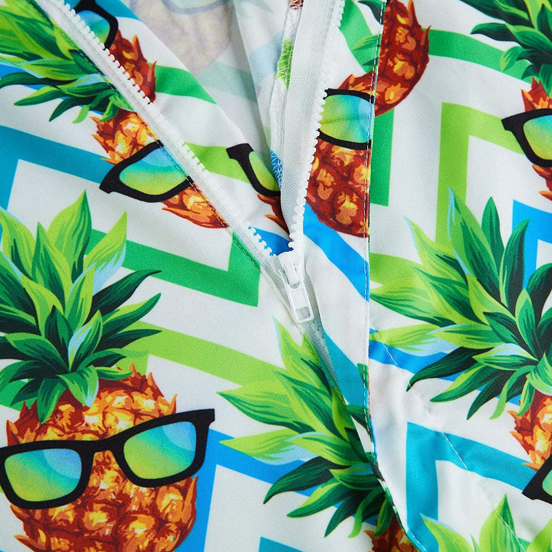 Sunglasses Pineapple Men Romper