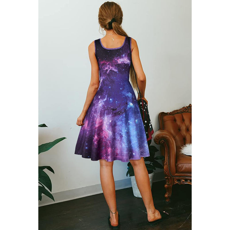 Starry Sky Funny Dress for Women