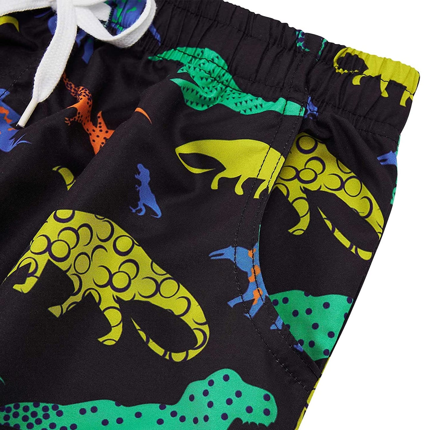 Lustige Boardshorts mit Dinosauriern für Damen