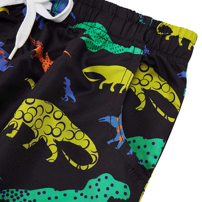 Lustige Boardshorts mit Dinosauriern für Damen