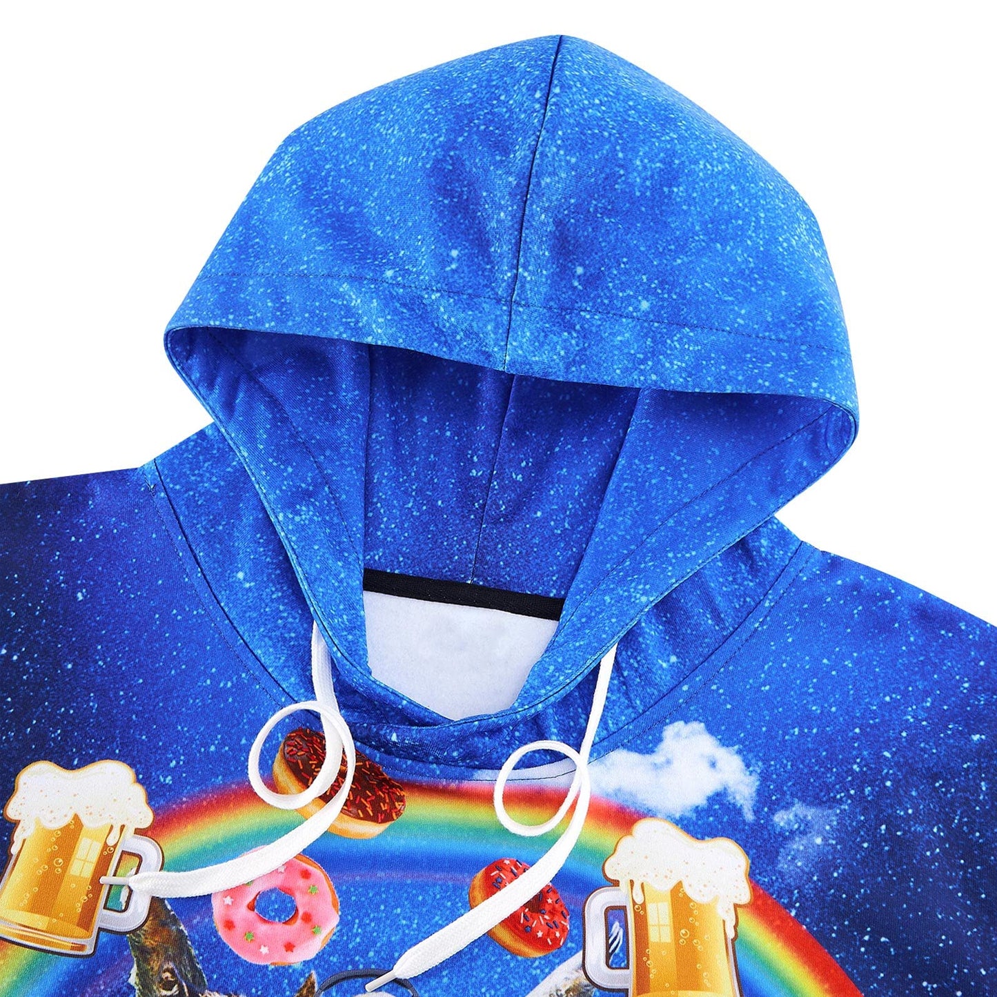 Bierluiaard Rijdende Lama Grappige Hoodie