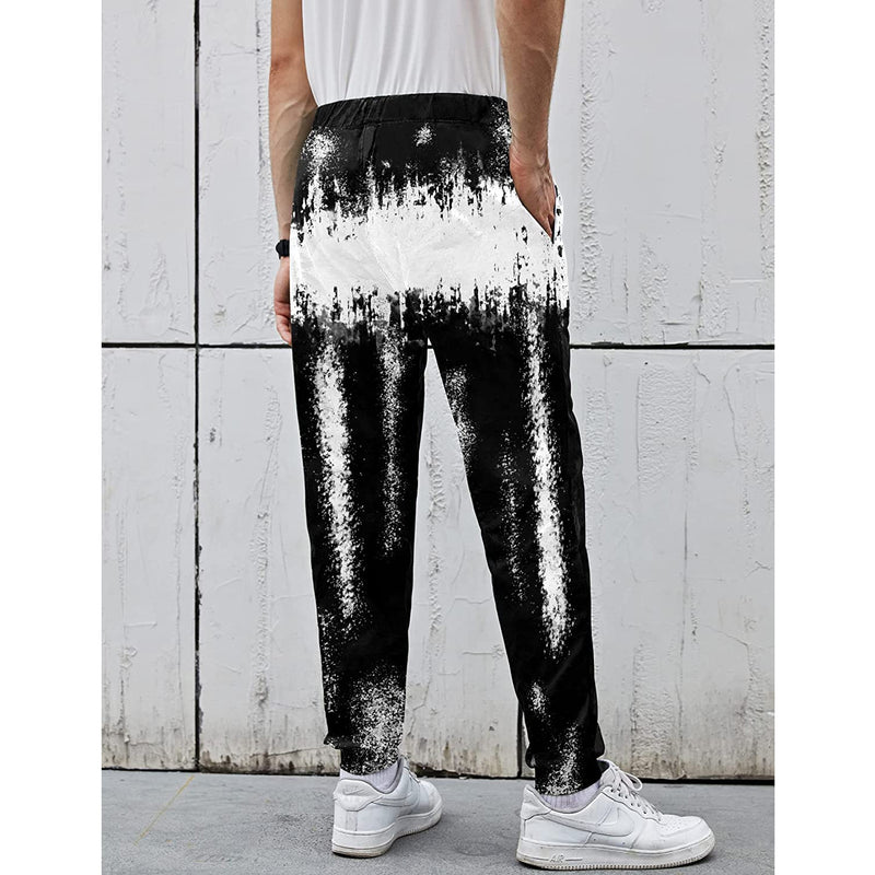 Black Melting Forest Funny Joggers