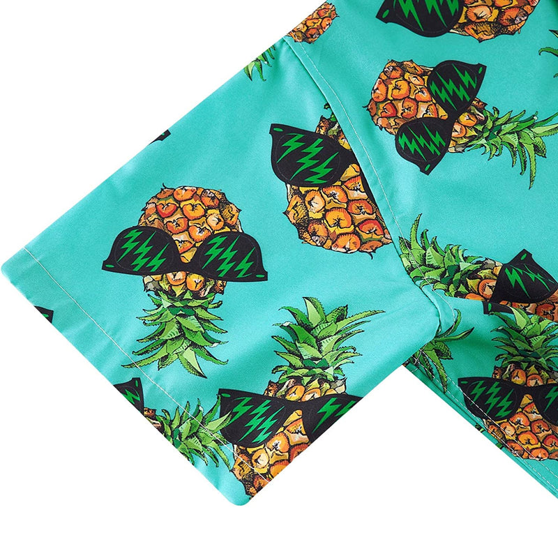 Handsome Sunglasses Pineapple Funny Hawaiian Shirt