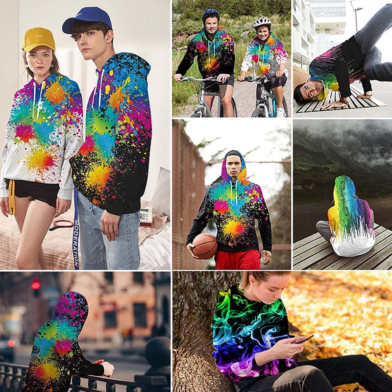 Verfspetters Witte Hoodie