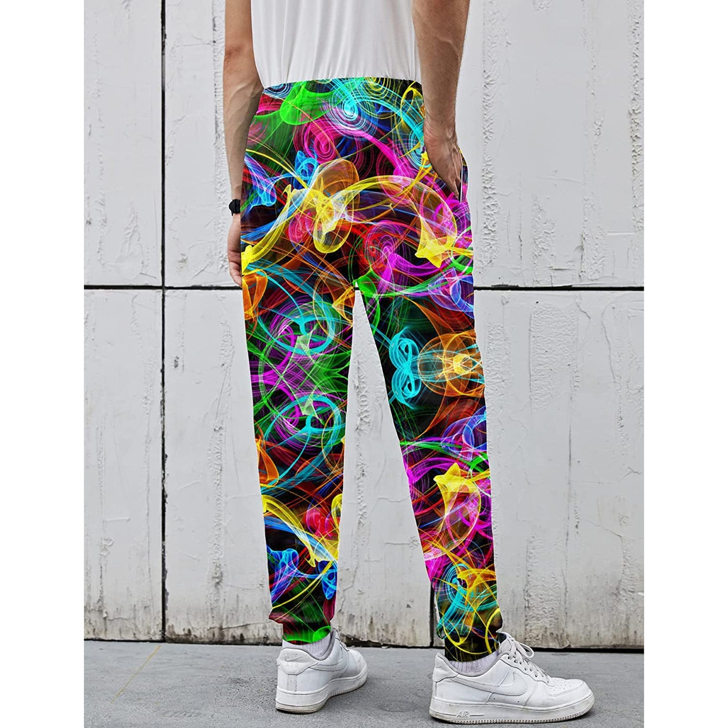 Colorful Smoke Funny Sweatpants
