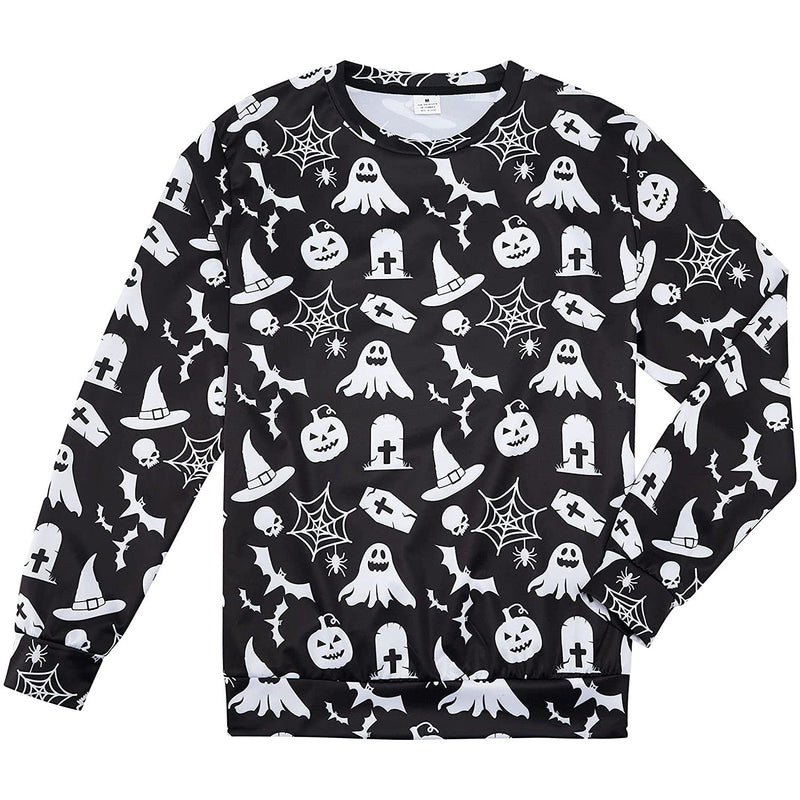 Black Halloween Ugly Christmas Sweater