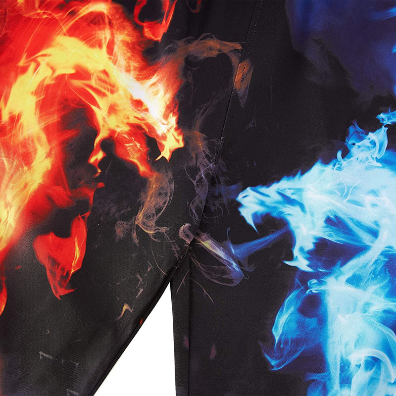 Fire & Ice Dragon Funny Sweatpants