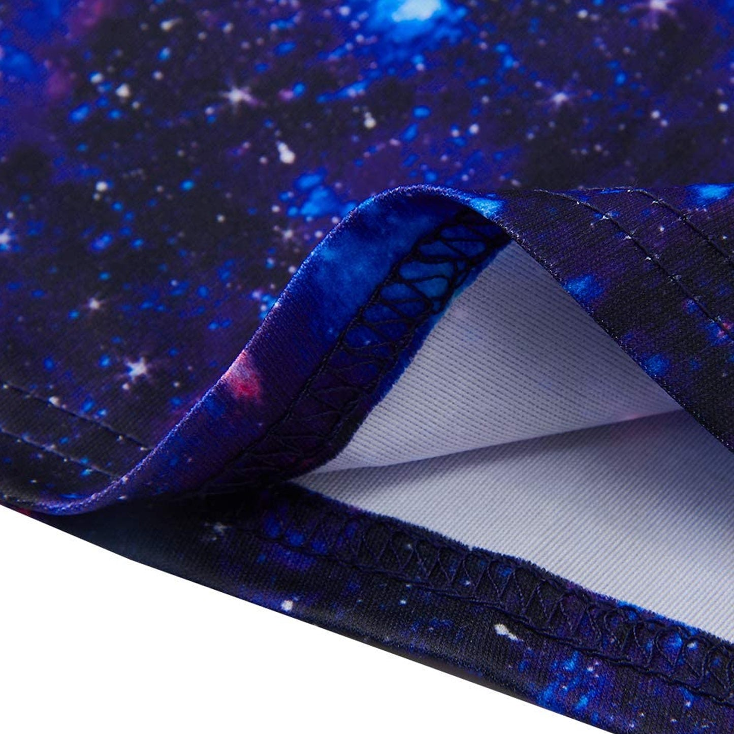 Diepblauwe Galaxy Grappige Meisjesjurk