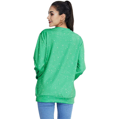 Green Big Boobs Ugly Christmas Sweater