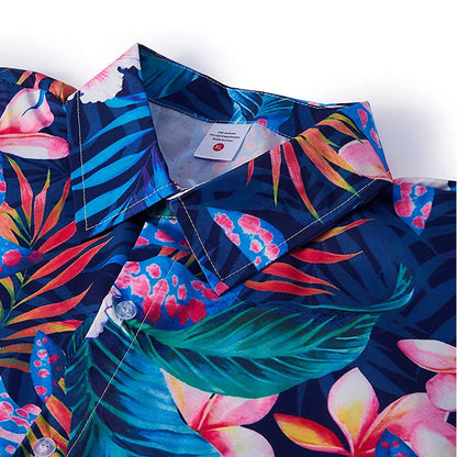 Floral Flowers Funny Button Up Shirt