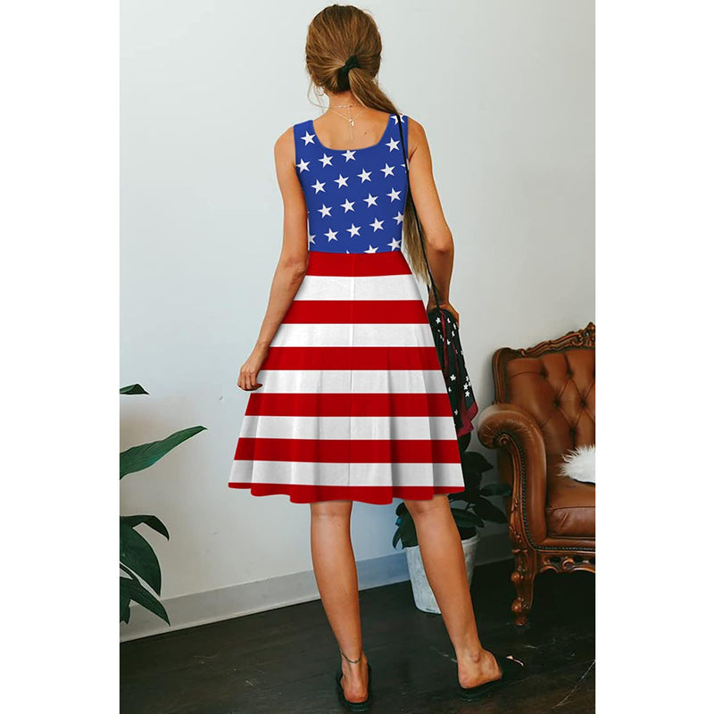 American Flag Funny Dress for Women