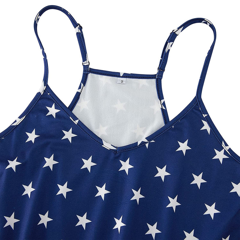 American Flag Funny Romper for Women