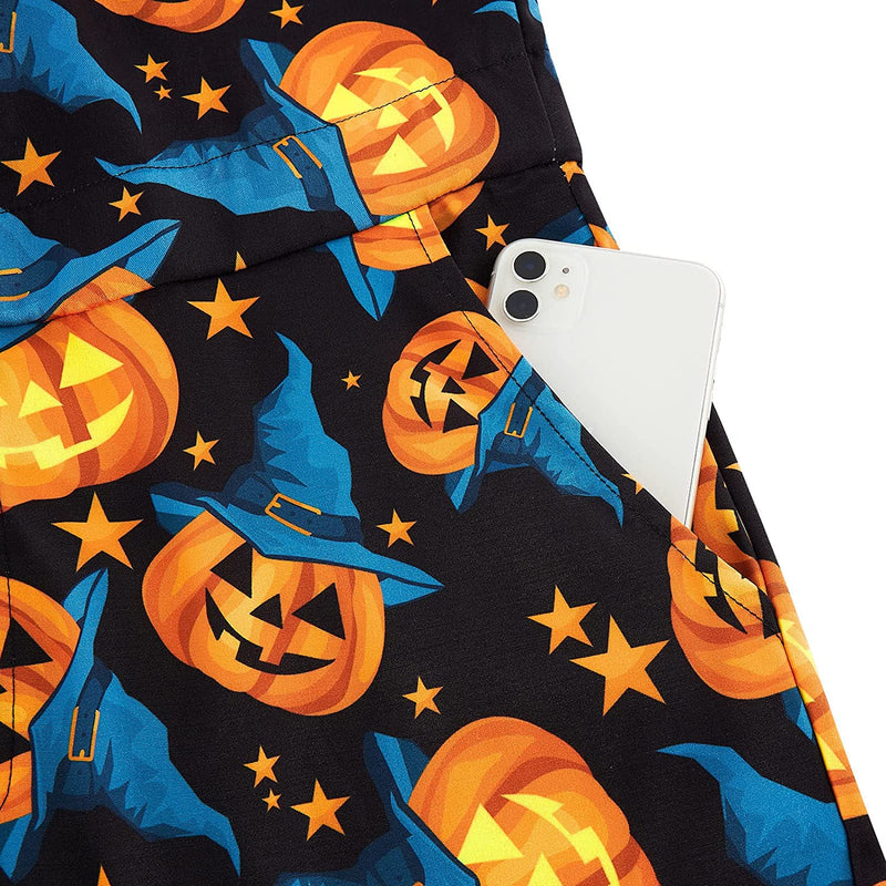 Halloween Pumpkin Men Romper