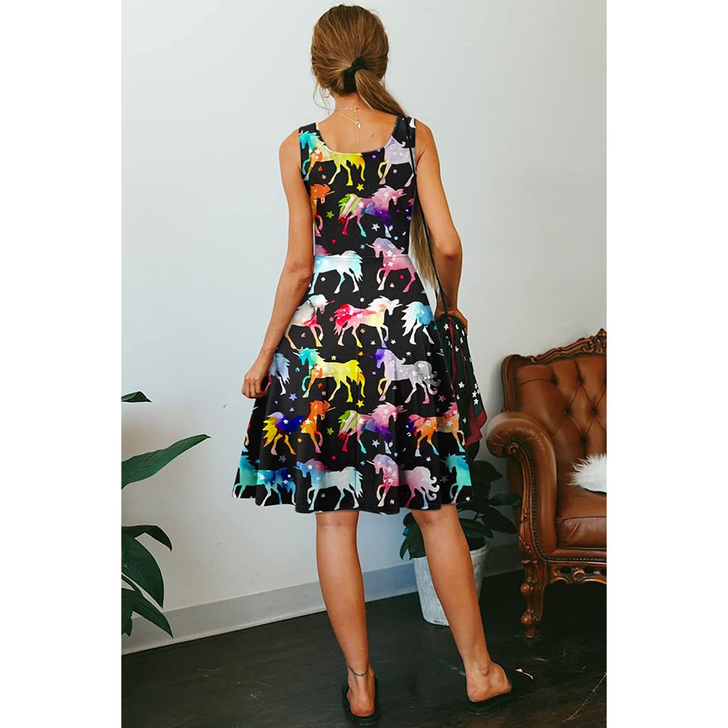 Unicorn Funny Dress for Women 2XL Unicorn Funny Dress for Women 2XL